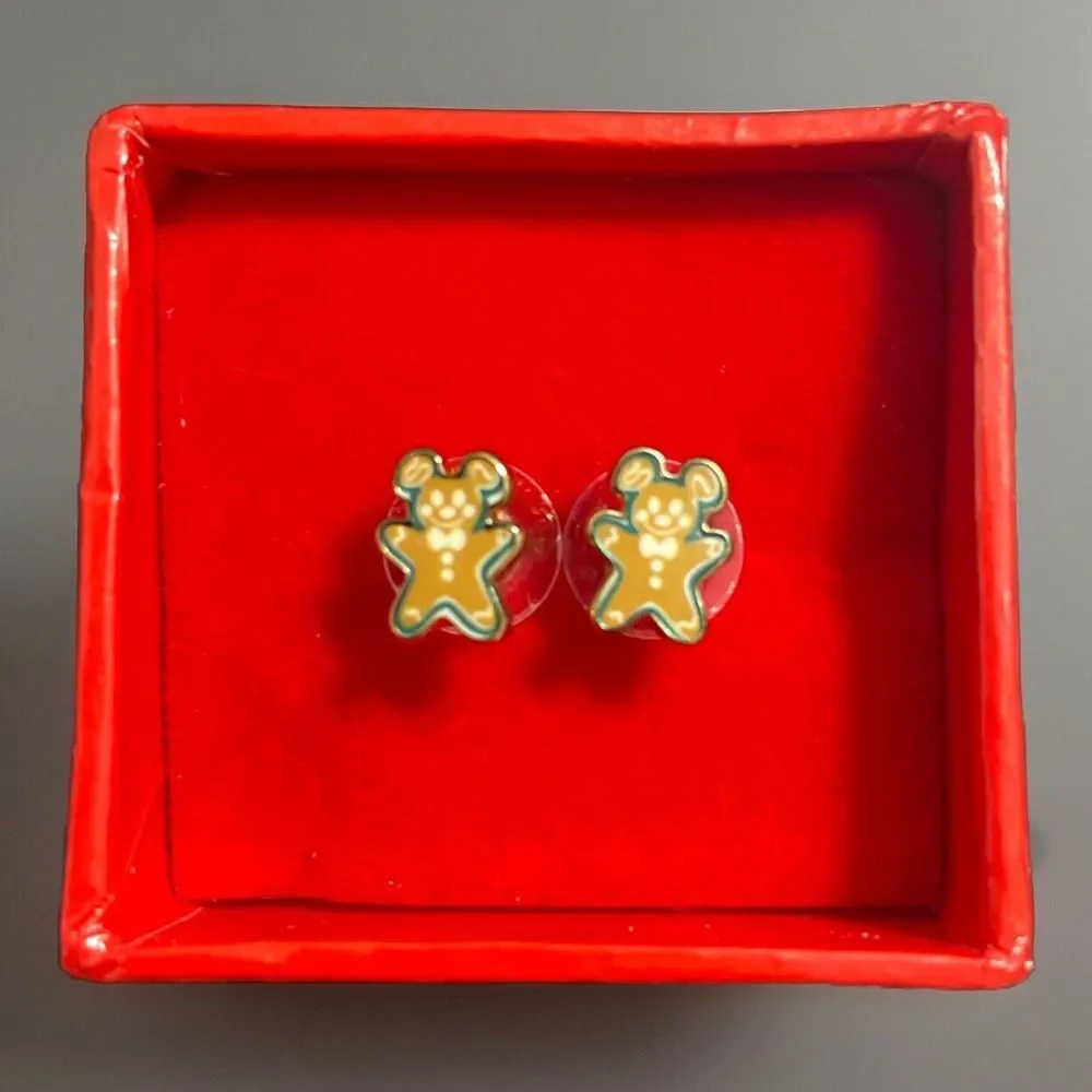 New ✨ 3 pairs of Disney Christmas‎ Holiday 2024 Holiday Earrings Mickey Mouse